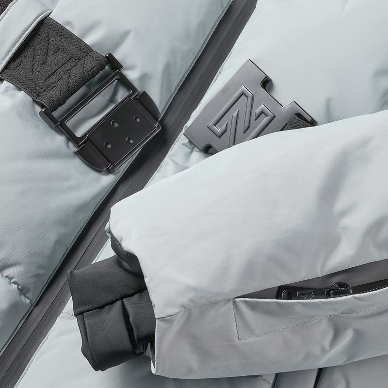 Dámská lyžařská bunda Nikkie Nateland Metal silver 7