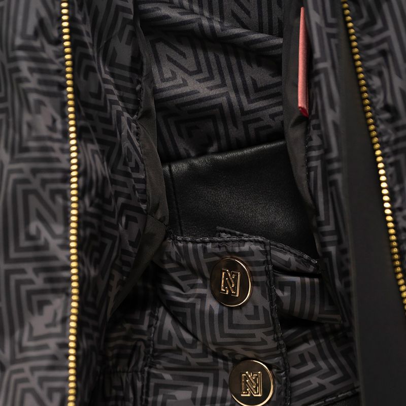 Dámská lyžařská bunda Nikkie Newport Logo black 4