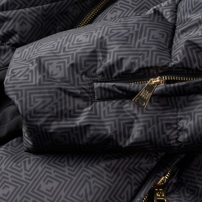 Dámská lyžařská bunda Nikkie Newport Logo black 6