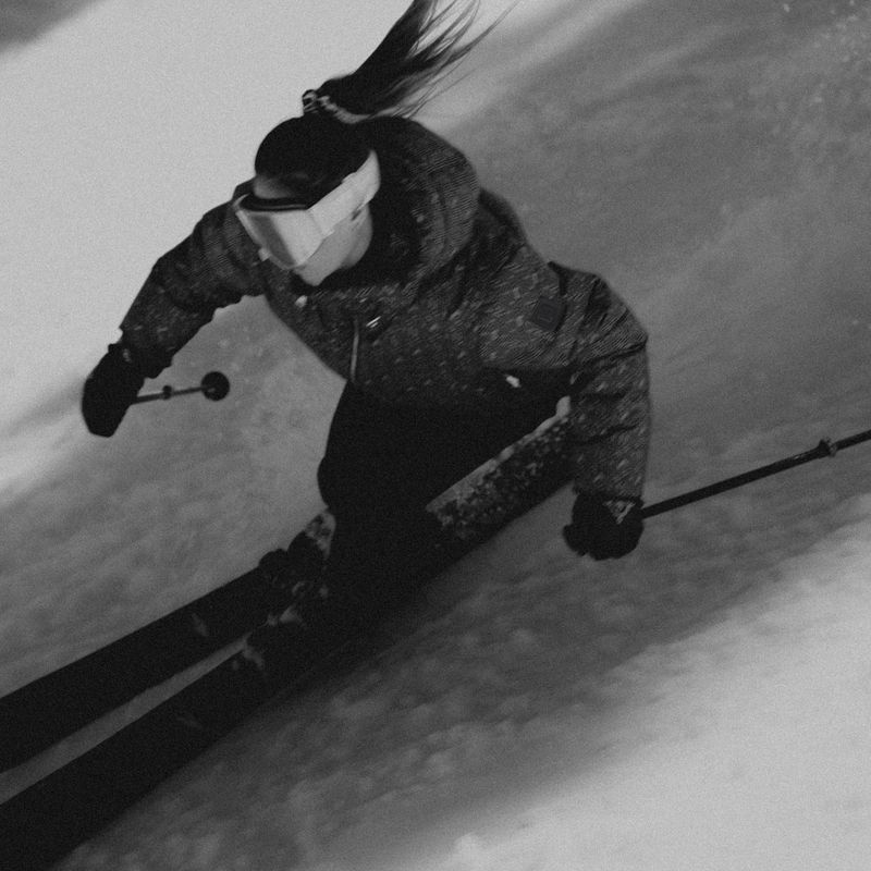 Dámská lyžařská bunda Nikkie Newport Logo black 7