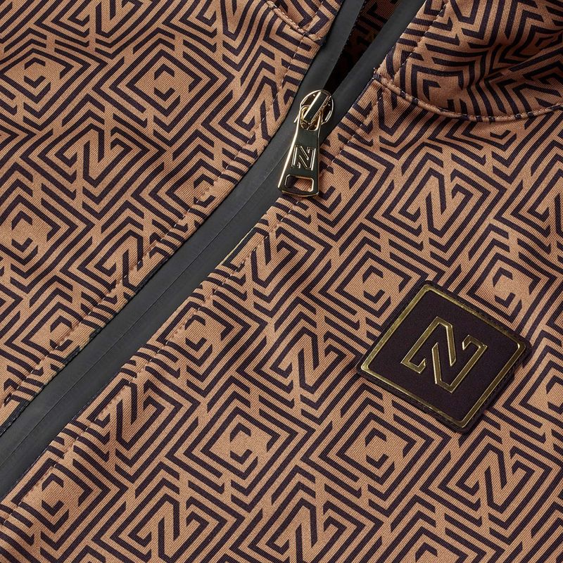 Dámská lyžařská mikina Nikkie Nantes Logo Ski Pully camel 4