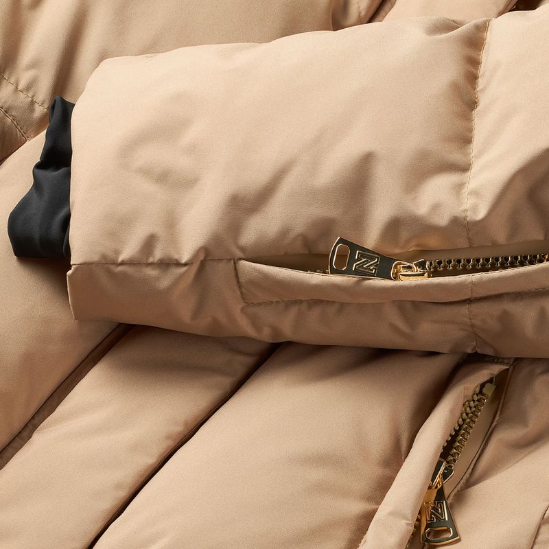 Dámská lyžařská bunda Nikkie Nasher hummus 7