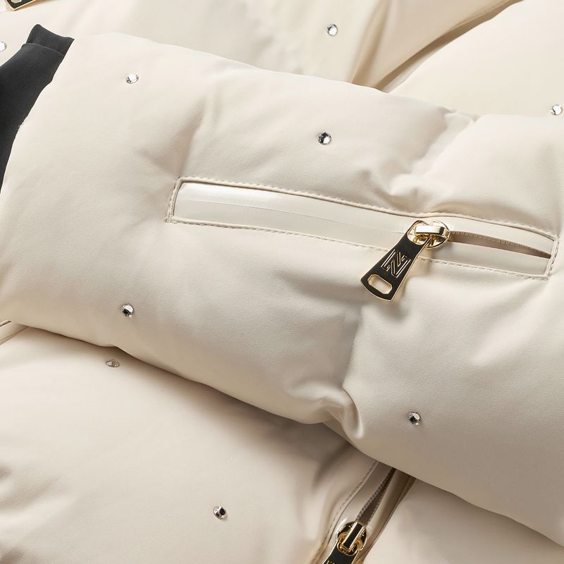 Dámská lyžařská mikina Nikkie Gumeko Ski cream 6