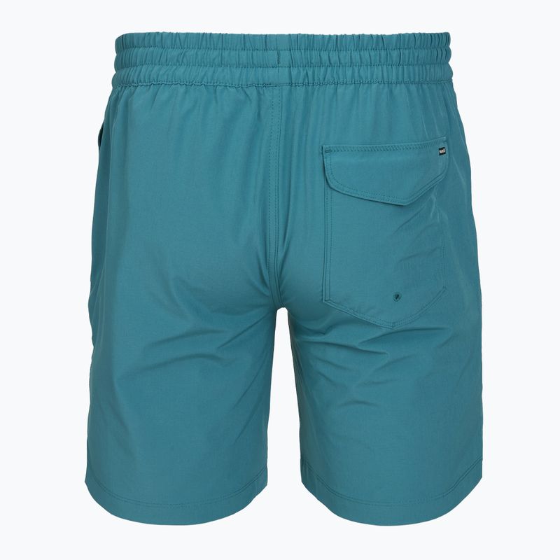 Pánské koupací šortky Hurley Crossover Volley Swim Short Sky/Pewter 2