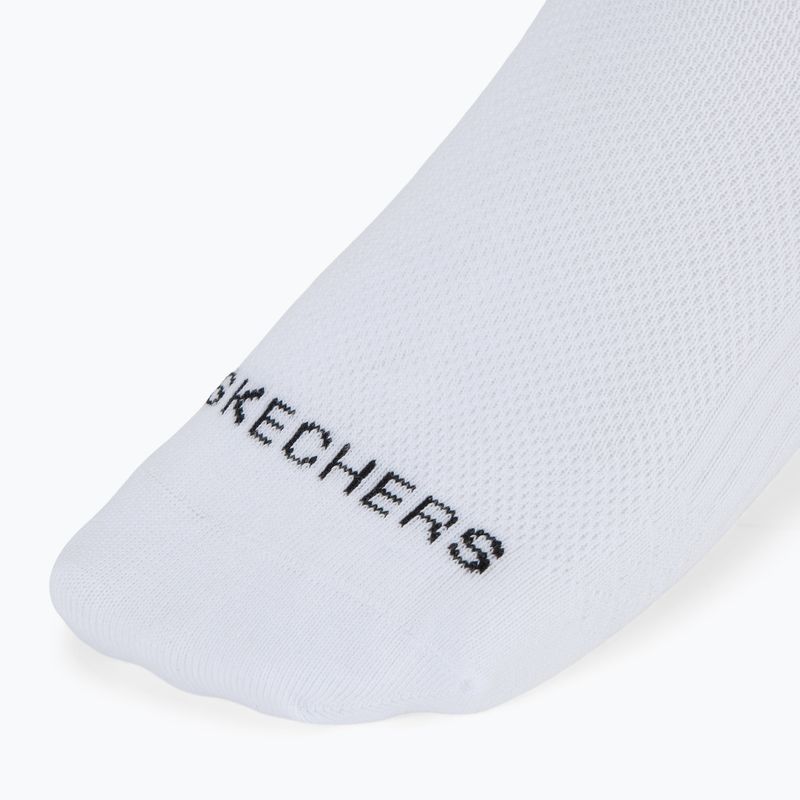 Dámské ponožky SKECHERS Non Terry Low Cut 6 párů white traditional 4