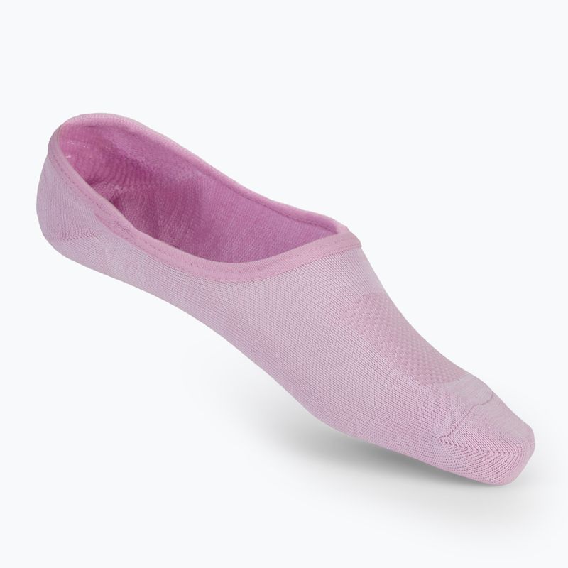 Dámské ponožky SKECHERS Non Terry No Show Liner 3 páry white/purple 3