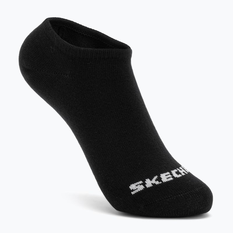 Dětské ponožky SKECHERS Non Terry No Show 3 páry black 2