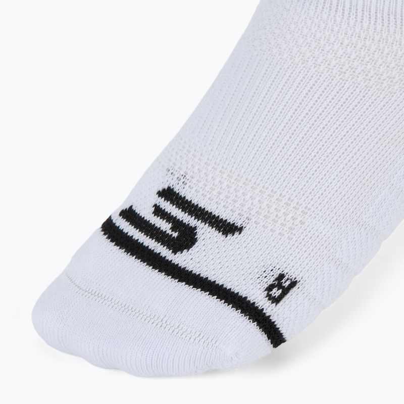 Dámské ponožky SKECHERS 1/2 Terry No Show 3 páry white traditional 4