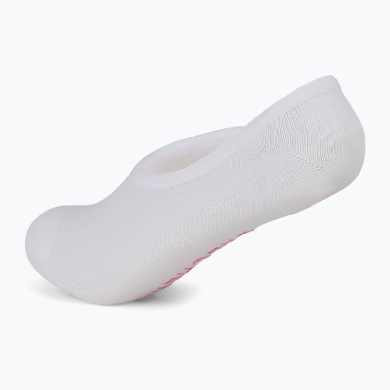 Dámské ponožky SKECHERS Non Terry No Show Liner 3 páry white/purple 5