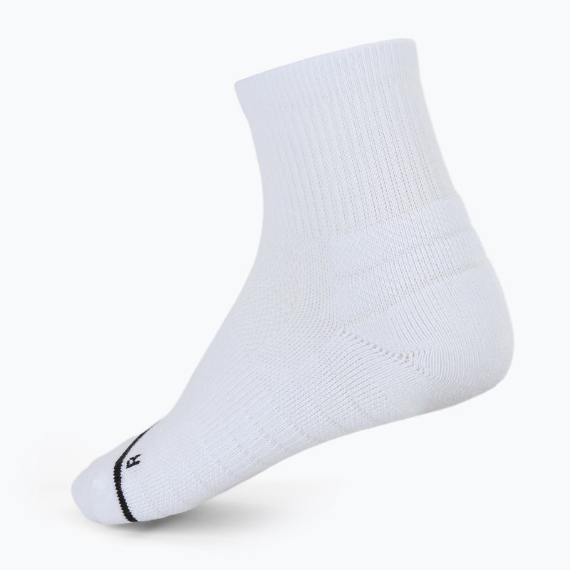 Pánské ponožky SKECHERS 1/2 Terry Qtr Crew 3 páry white tradiční 3