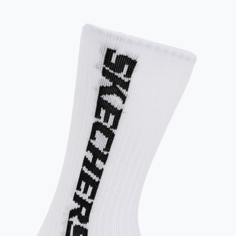 Ponožky SKECHERS Terry Crew 1/2 3 pack grey/black 4