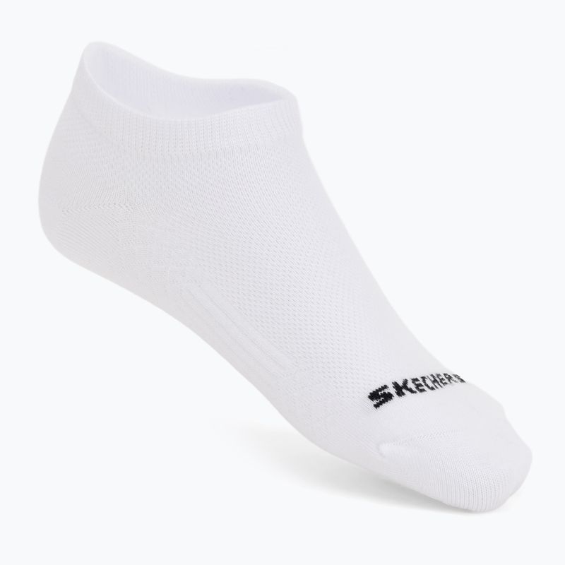 Ponožky SKECHERS Non Terry Low Cut white/grey 2