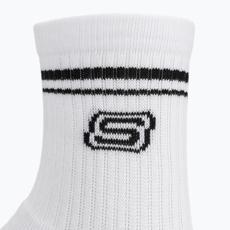 Ponožky SKECHERS Full Terry Low Crew white traditional 3