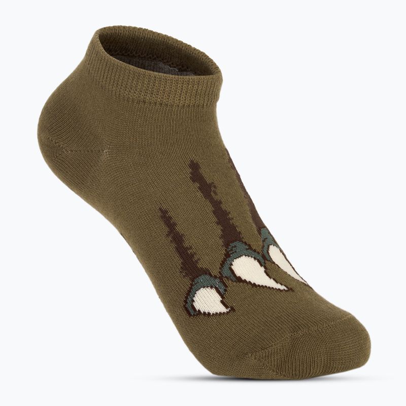 Dětské ponožky SKECHERS 1/2 Terry Low Cut 6 párů olive 7