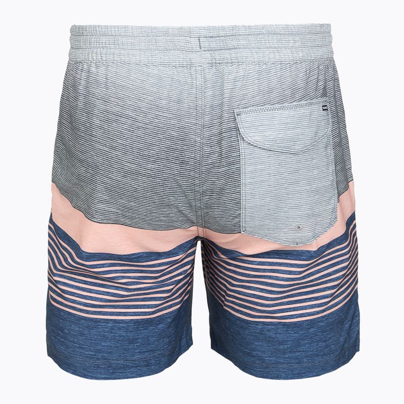 Pánské koupací šortky Hurley Epic Ombre Volley Swim Short Industrial Blue 2