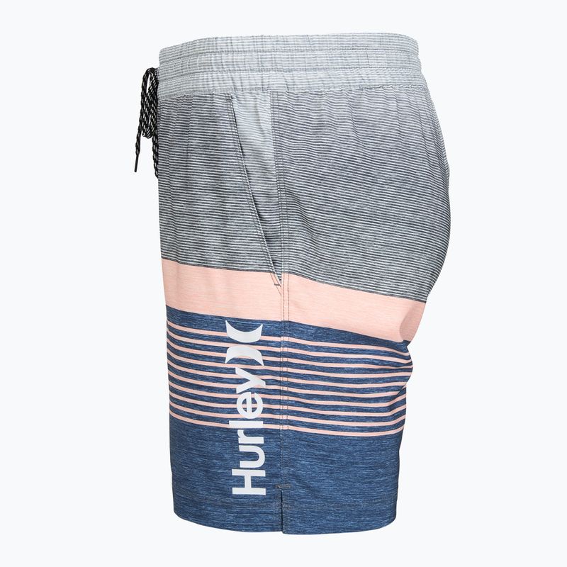 Pánské koupací šortky Hurley Epic Ombre Volley Swim Short Industrial Blue 3