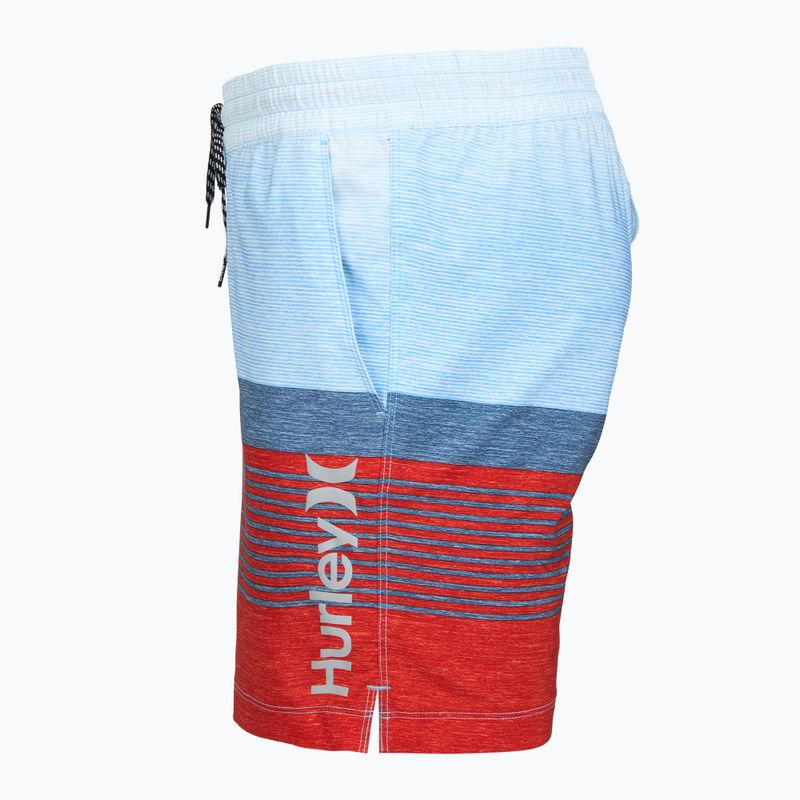 Pánské koupací šortky Hurley Epic Ombre Volley Swim Short Noise Aqua 3