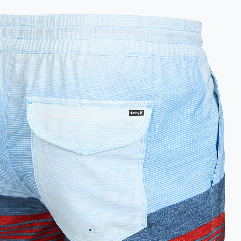 Pánské koupací šortky Hurley Epic Ombre Volley Swim Short Noise Aqua 4