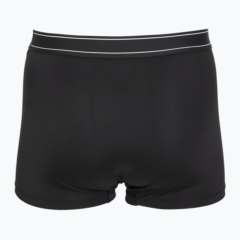 Pánské boxerky KARL LAGERFELD Stripe Logo Micro Trunk 3 páry black 3
