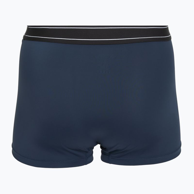 Pánské boxerky KARL LAGERFELD Stripe Logo Micro Trunk 3 páry mood indigo 3