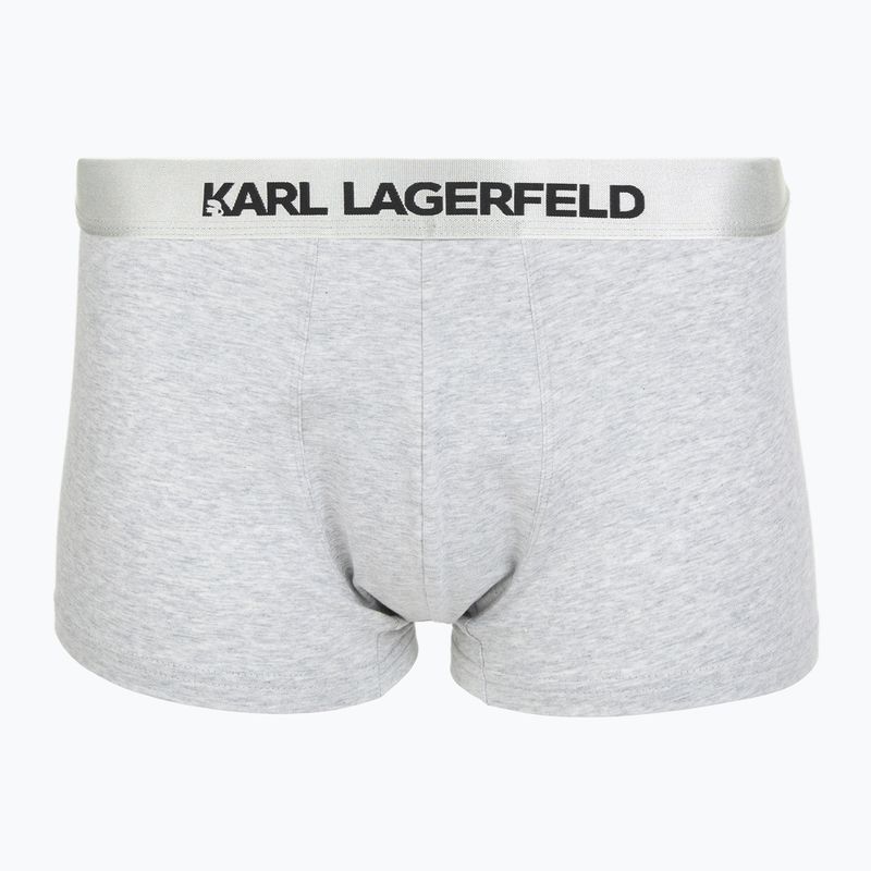 Pánské boxerky KARL LAGERFELD Elastic Trunk 3 páry black/white/grey 3