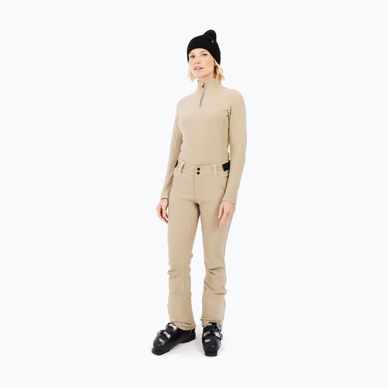Dámská mikina Protest PRTRemutez 1/4 Zip Active bamboo beige 2