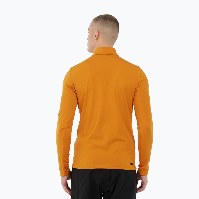 Pánská mikina Protest Rewill 1/4 Zip Active caramel yellow 3
