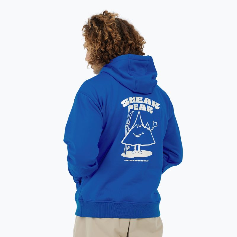 Pánská snowboardová mikina Protest PRTIvo Outdoor Hoodie vibrant blue 4