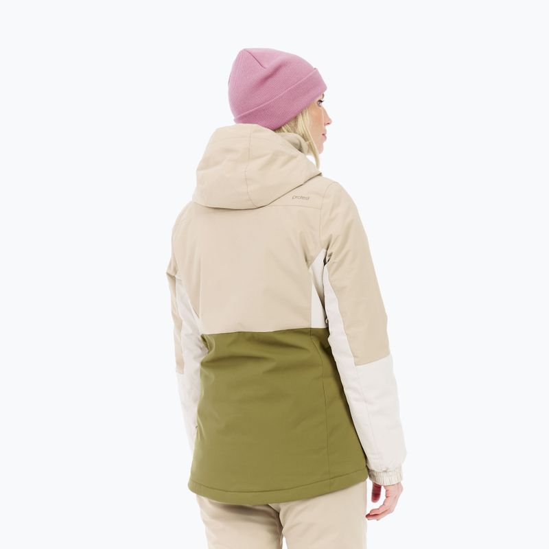 Dámská snowboardová bunda Protest PRTSina willow green 3