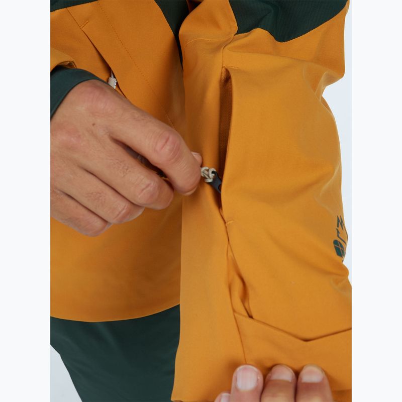 Pánská snowboardová bunda Protest PRTZoot caramel yellow 7