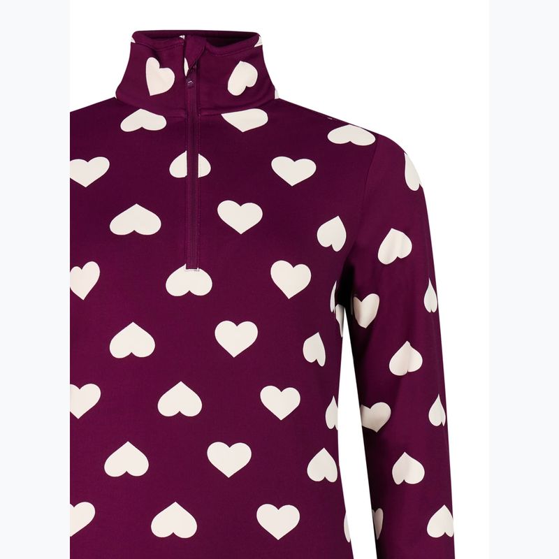 Dámská fleecová mikina Protest PRTSwana 1/4 Zip Active current purple 8