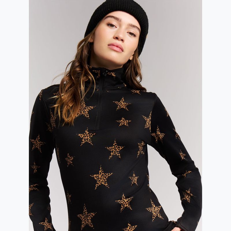 Dámská fleecová mikina Protest PRTSwana 1/4 Zip Active fudgecamel 4