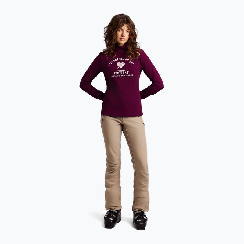 Dámské tričko Longsleeve Protest PRTHolker Active current purple 2