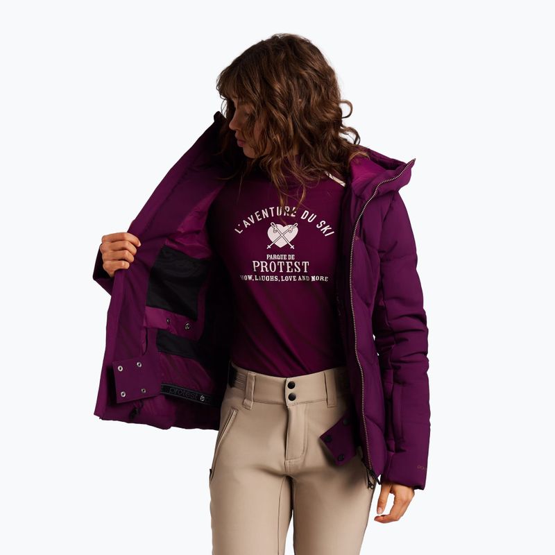 Dámská snowboardová bunda Protest PRTHelez current purple 7
