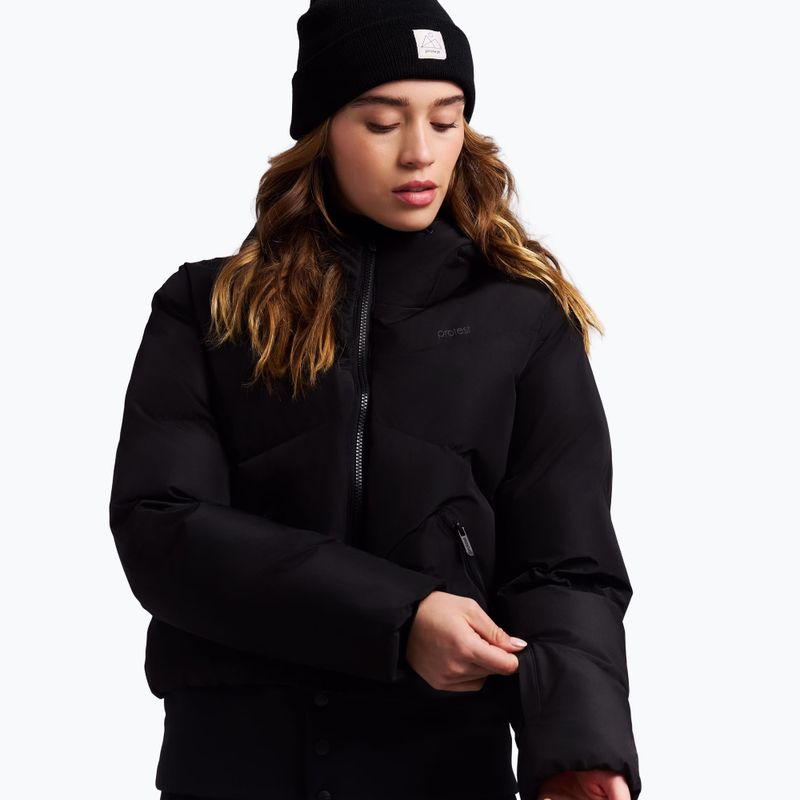 Dámská snowboardová bunda Protest PRTPreppydos Zipshift true black 5