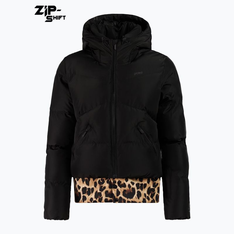 Dámská snowboardová bunda Protest PRTPreppydos Zipshift true black 6