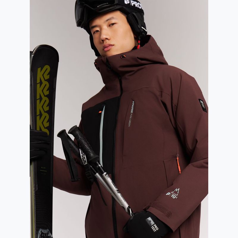 Pánská snowboardová bunda Protest PRTOffset pecanred 9