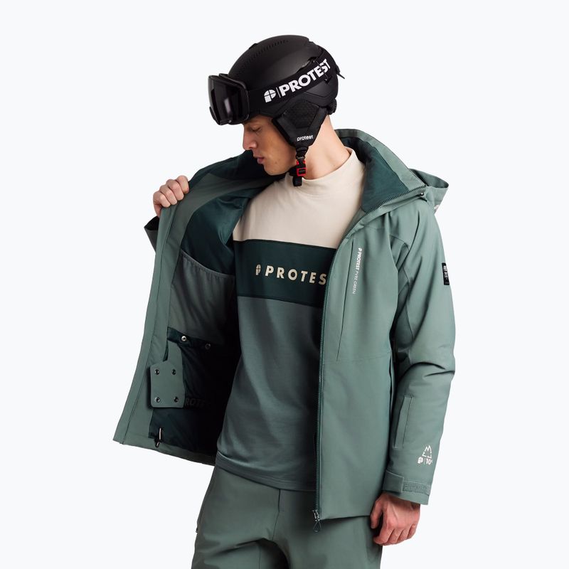 Pánská snowboardová bunda Protest PRTOffset evergreen 7