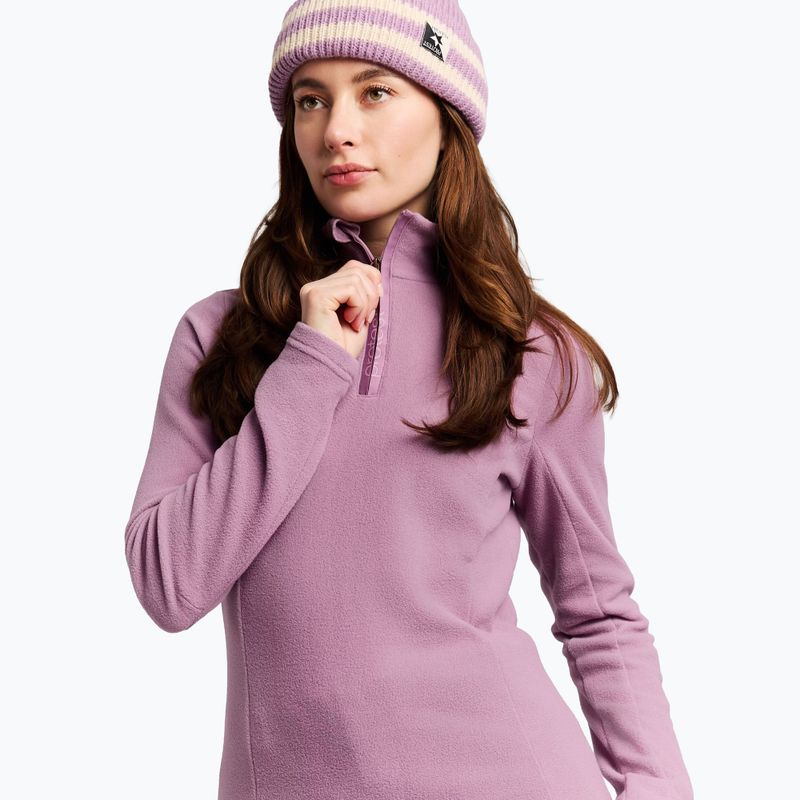 Dámská fleecová mikina Protest PRTRemutez 1/4 Zip Active valerianlilac 4