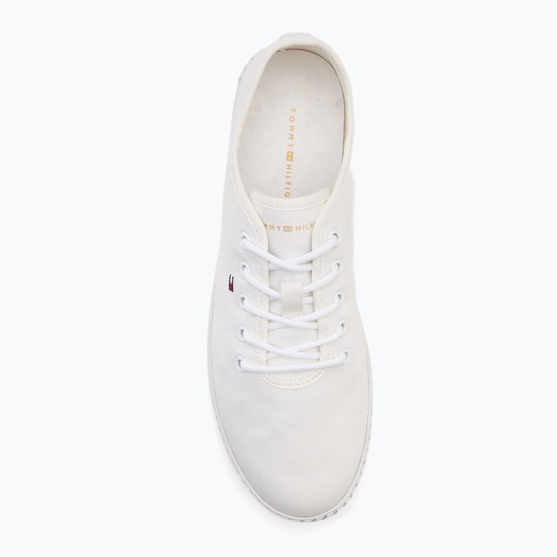 Dámské tenisky Tommy Hilfiger Canvas Lace Up white 5