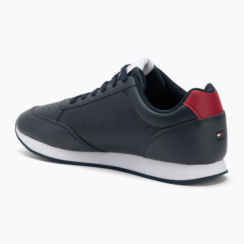 Pánské boty Tommy Hilfiger Lo Runner Pu Mix desert sky 3