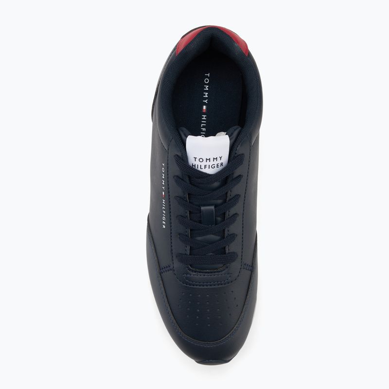Pánské boty Tommy Hilfiger Lo Runner Pu Mix desert sky 5
