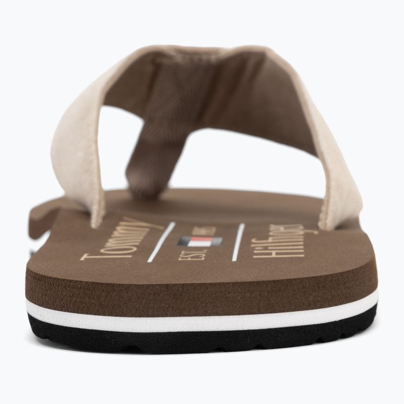 Pánské žabky  Tommy Hilfiger Chambray Beach Sandal beige 6