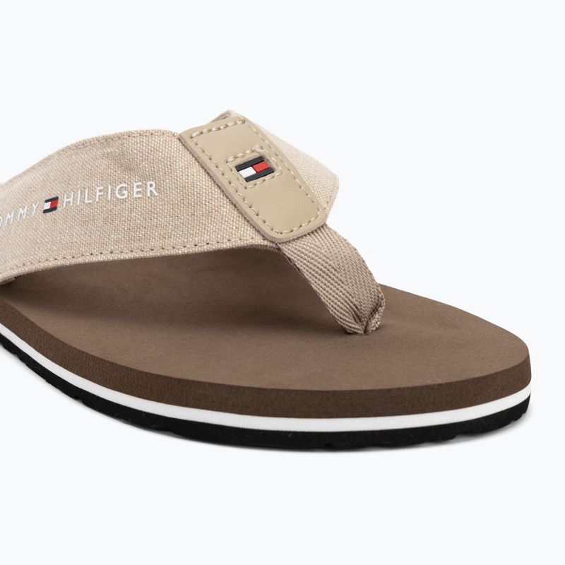 Pánské žabky  Tommy Hilfiger Chambray Beach Sandal beige 7