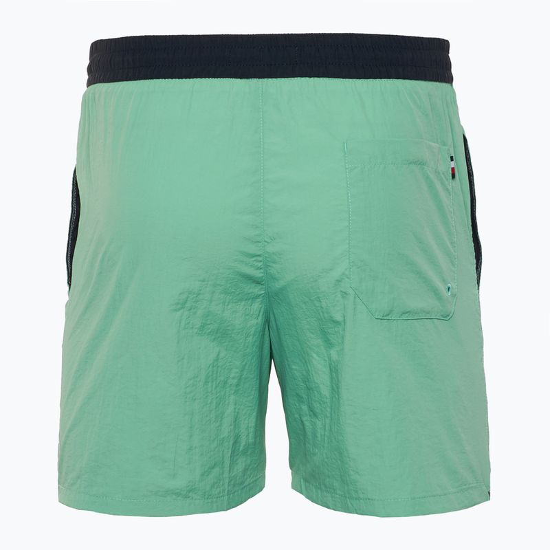 Pánské plavecké šortky Tommy Hilfiger Medium Drawstring fort green 2