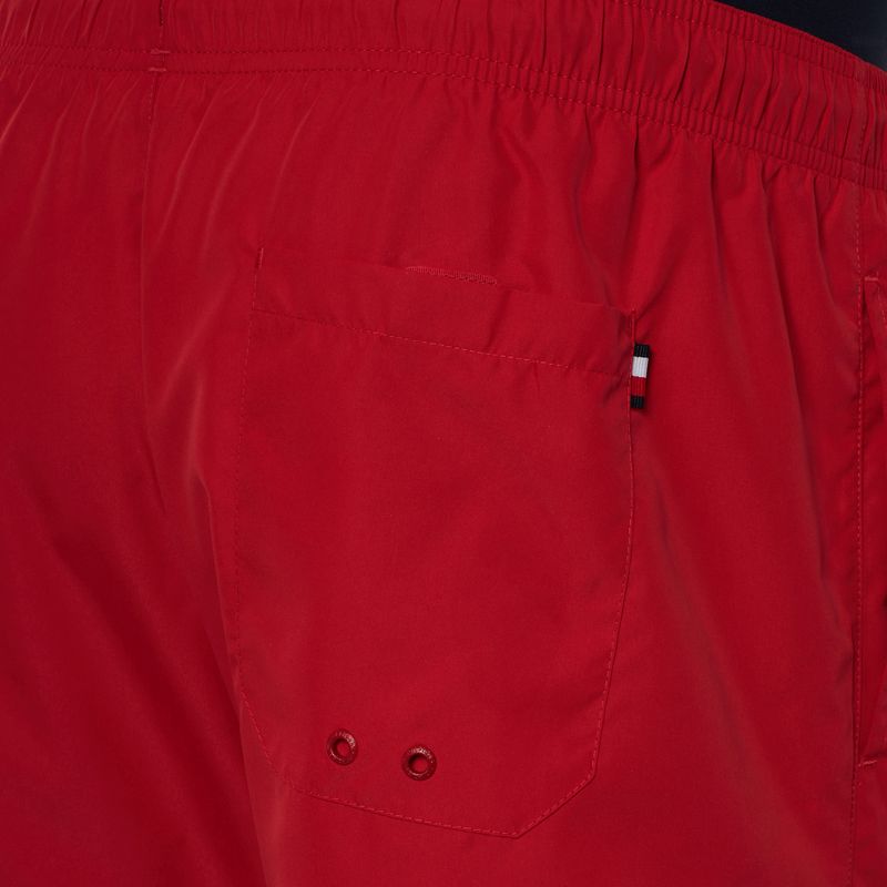 Pánské plavecké šortky Tommy Hilfiger Medium Drawstring Swim Shorts Dw medium red 3
