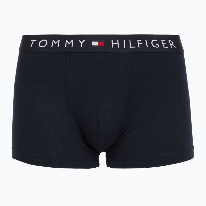 Pánské boxerky Tommy Hilfiger UM0UM03521 3 páry desert sky/mid grey heather/red 4