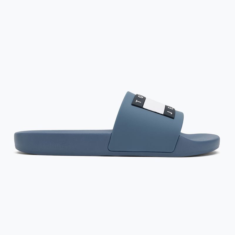 Pánské nazouváky Tommy Jeans Pool Slide Ess DBX blue coast 2