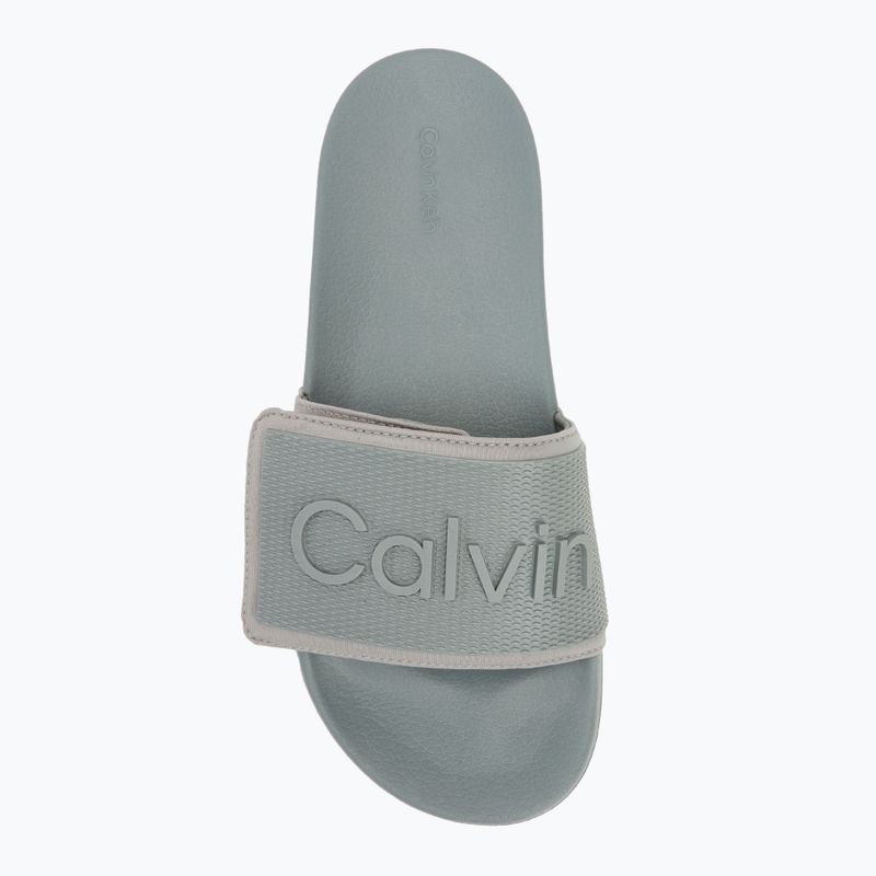 Pánské nazouváky  Calvin Klein HM0HM01437 Adj Pool Slide TPU granite road 5