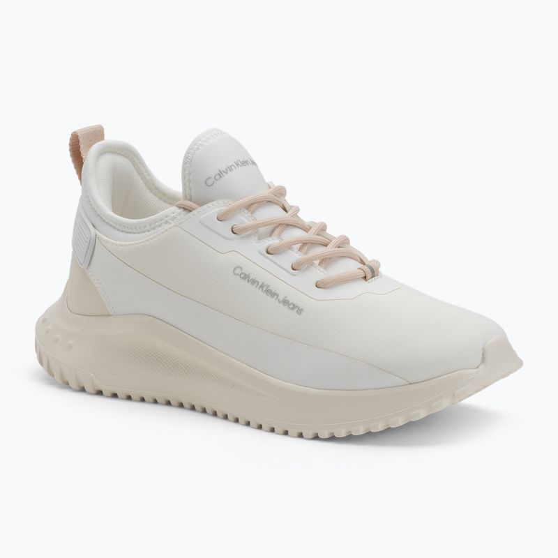 Dámské boty Calvin KleinYW0YW01665 Eva Runner Sock Mix In Hitech bright white/creamy white/w pink